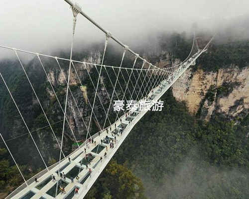 山东玻璃吊桥