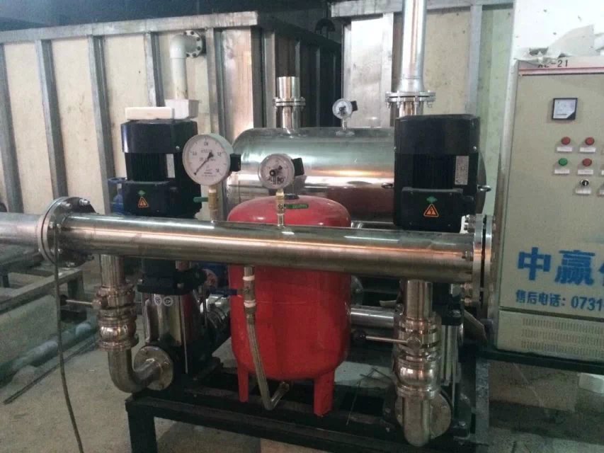 江西雄鷹房地產(chǎn)開發(fā)有限公司采購5.5KW、7.5KW兩用一備無負(fù)壓供水設(shè)備兩套